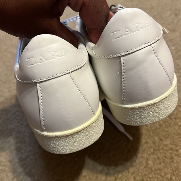 Zara | Leather sneakers - Picture 4 of 7